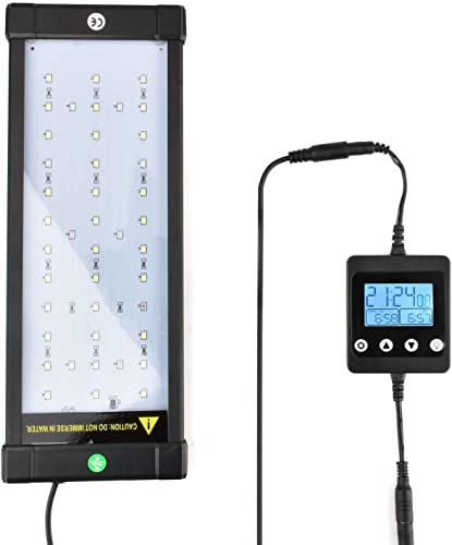 Aquarium LED Fish Tank Light Timer/Dimmer | Suitable for all 16-84 inch KZKR Aquarium LED Fish Tank Light, Providing Dimming, sunrise and timer functions. - color: Timer / Dimmer