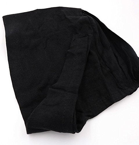 Modefa Islamic Women's Non-Slip Cotton Hijab Bonnet Cap Underscarf - color: Black