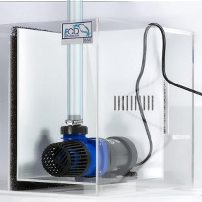 CURRENT USA eFlux DC Flow Pump with Control 1050 GPH | Loop Controllable Aquarium DC Return 210-1050 GPH | Quiet, Submersible or External | Fish Tank, Sump, Pond, Freshwater and Saltwater Marine Use - size: 1050 GPH