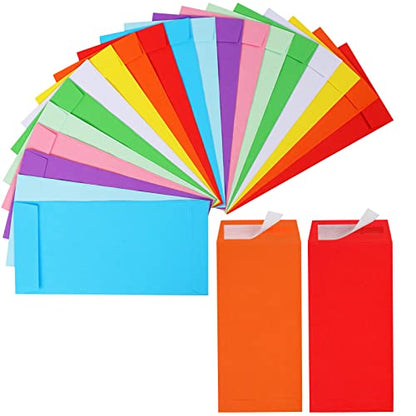Cash Envelopes -120 Envelopes Money Saving Challenge, 3.2x6.6inch Money Envelopes for Budgeting, Coins, Checks, Gift Cards & Tickets - size: 3.2x6.6in