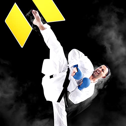 Savita 4pcs Rebreakable Boards Martial Arts, Taekwondo Karate MMA Boards with 4 Difficulty Levels Breaking Boards EVA Boxing Equipment for Adults, Kids for Ninja Training Practice
