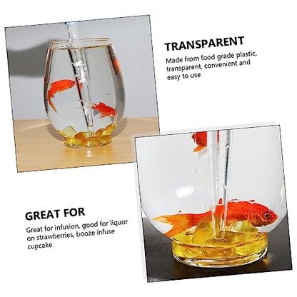 2Pcs Squeeze Transfer Pipette with Measurements Food-Grade Plastic Dropper for Liquor Infusion Baking and Kitchen Use Versatile Liquid Food Dropper for Aquariums and More