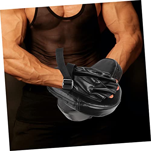 KICHOUSE 2pcs Boxing Pads and Mitts Training Strike Shield for Karate Thai MMA Kickboxing