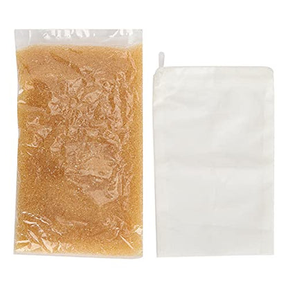 Aquarium Water Softener Resin, 500ML Aquarium Water Hardness Reducer Resin, Water Softener Pillow with Net Bag, Reusable Ion Exchange Filter