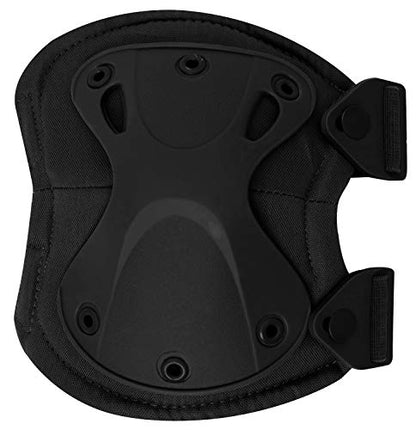 Rothco Low-Profile Tactical Knee Pads – Hard & Flexible Protector Cap – Breathable Foam Cushion Padding - color: Black