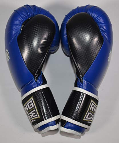 Gym Training Stand-Up Boxing Gloves - color: Blue, size: Regular weighs 12oz
