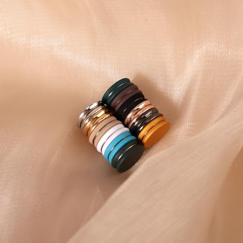 12pcs Hijab Magnetic Pins, Strong Hijab Magnets Multi-Purpose Scarf Clasp Pinless Brooch Buttons for Women Scarves Clothes Dress (Color B) - color: Color B