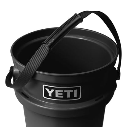 YETI Loadout 5-Gallon Bucket, Impact Resistant Fishing/Utility Bucket - color: Black