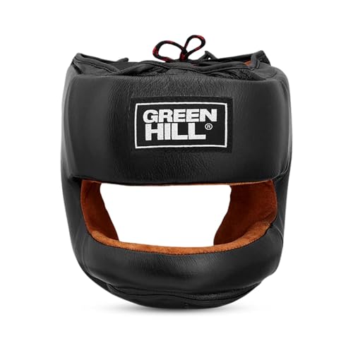 Boxing Headgear for Men and Women MMA Headgear Muay Thai Head Gear – Sparring Gear, Professional Training Headgear Head Guard Professional from Green Hill - size: Small
