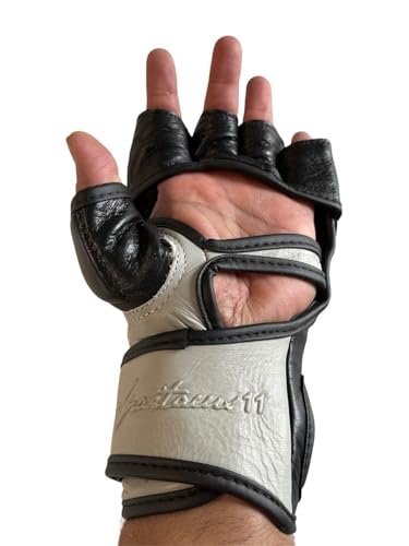 Victorbudo MMA Gloves for Men & Women, Martial Arts Bag Gloves, Kickboxing Gloves with Open Palms, Boxing Gloves for Punching Bag, Sparring, Muay Thai, MMA - size: X-Large