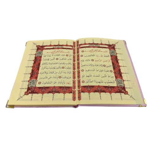 Modefa Luxury Islamic Thin Travel Prayer Mat in Satin Gift Bag - Deluxe 4 Piece Travel Set with Dua Book & Prayer Beads Tesbih - Thin Chenille Turkish Praying Carpet - Eid Gift Set (Black) - color: Black