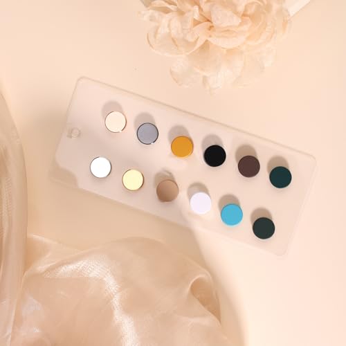 12pcs Hijab Magnetic Pins, Strong Hijab Magnets Multi-Purpose Scarf Clasp Pinless Brooch Buttons for Women Scarves Clothes Dress (Color B) - color: Color B