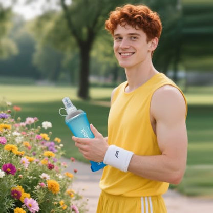 GUYI GYGYL Soft Flask, Collapsible Water Bottle for Sports, 150ml Blue 2pcs - color: 2Pcs 150ml Blue