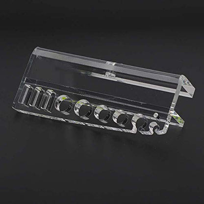 High Transparency Acrylic Board Aquarium Tools Rack, 13x5.5x2cm, Crystal Clear Storage Organizer - Durable Thickened Design, Convenient Tool Management, Ideal for Water Plants an