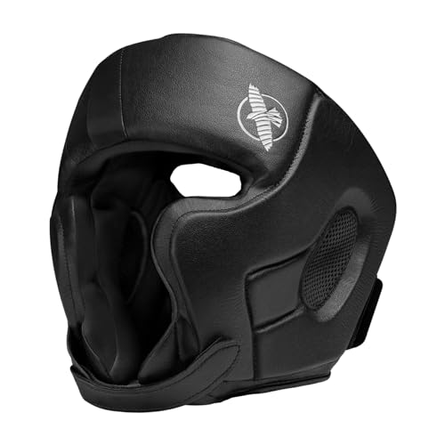 Hayabusa T3 Boxing Headgear Adjustable - color: Black, size: Large