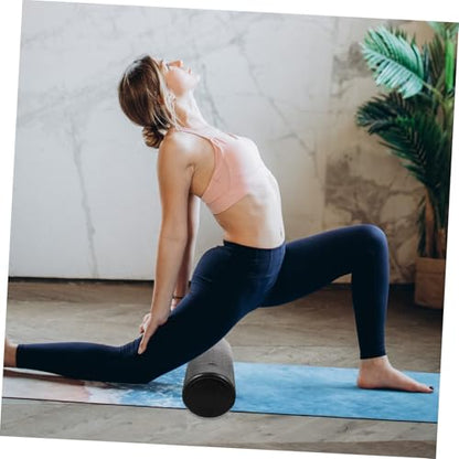 High-Density Expanded Polypropylene Yoga Massage Roller for Muscle and Postural Alignment Solid Foam for Fitness Balance and Spinal Stabilization