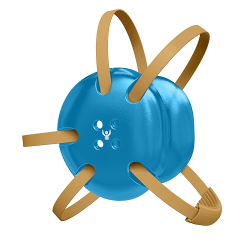 Great Call Athletics | Wrestling Classic Headgear Earguard Adult Grappling Head Gear Adjustable Ear Guards Vegas Gold Straps - style: Powder Blue w/ Vegas Gold Straps