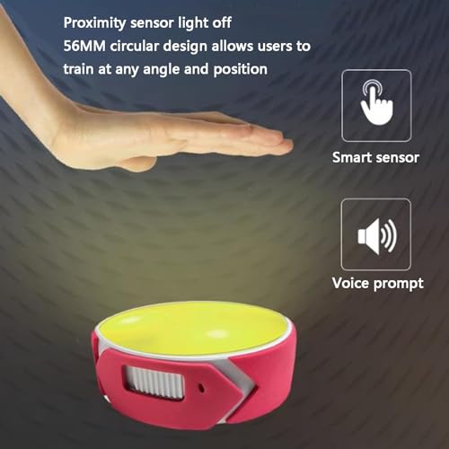 OVARIA Speed Agility Training Lights, Reaction Training Equipment with Remote Control, Portable Sports Fitness Trainer for Basketball, Soccer and Lacrosse (Size : 4) - size: 4