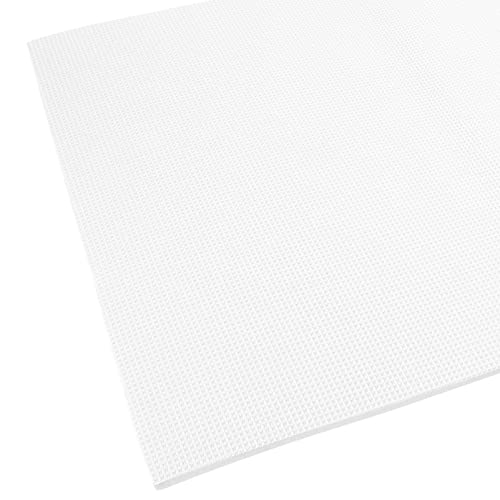 POPETPOP Reptile Aquarium Mat Thickened Non- Fish Tank Bottom Pad Cushioning Mat for Heat Absorption and Reduction for Home Aquariums - color: White
