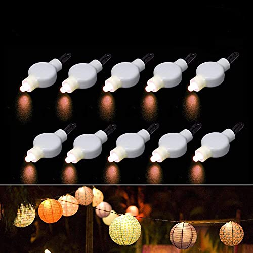30 Pack Paper Lantern Lights ,Battery Operated, Warm White,Last 36 Hours - color: Warm White, size: 30 PCS