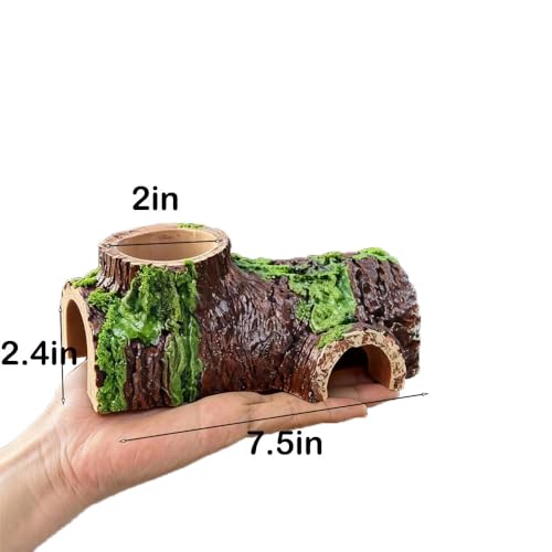 Size S 10-Piece Axolotl Habitat Enrichment Set with Hammock, Hideout, Floating Ball, Float Net, Entertain Rings, Nylon Mesh with Suction Cup for Fish Tank Axolotl Hide for Aquarium - size: Small