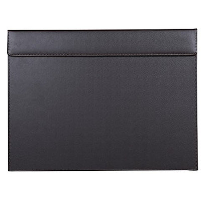 18''x14'' Large Rectangle A3 Desk Writing & Drawing Desk Pad &Board Table Protector Mat with Paper Clip on Top Brown - color: Brown-a189