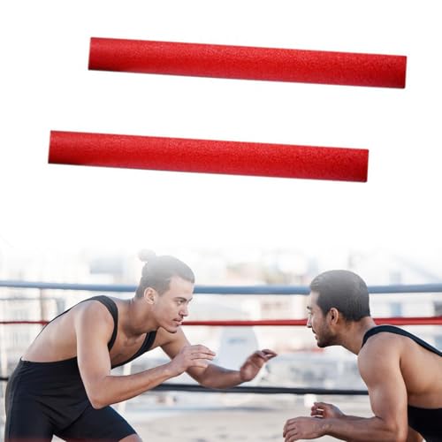 Boxing Training Sticks Sponge Improve Agility Speed Reaction Punching Pads Target Striking Sticks for Workout Sanda Fitness - color: Red