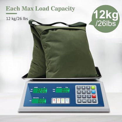 4 Packs Green Sandbag Weight Bags for Light Photography Video Equipment | Heavy Duty Saddlebags for Backdrop Stand, Photo Tripod, Canopy, Pop up Tent, Umbrella Base, Fishing Chair, Picnic Table - color: Green