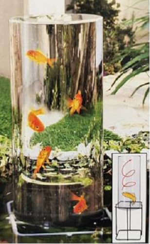 PondXpert Pond Koi Fish Viewing Tube, Observation Tower for Aquatic Water Garden Koi Fish Ponds, Pex517