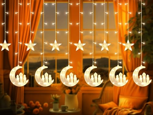 OLEEK Ramadan Lights Decorations - Ramadan Decorations for Home 2026 - Ramadan Decoration Lights - Ramadan Gifts for Kids - Ramadan Decor - Ramadan String Lights زينه رمضان - Ramadan led Lights - style: 2026 Special Edition