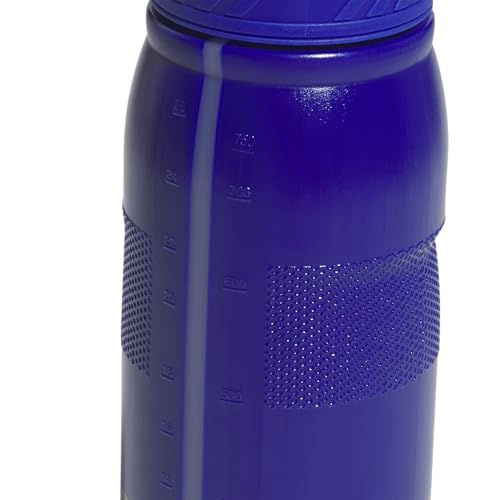 adidas 750 ML (28 oz) Stadium Refillable Plastic Sport Water Bottle - color: Bold Blue/Grey/Bold Blue