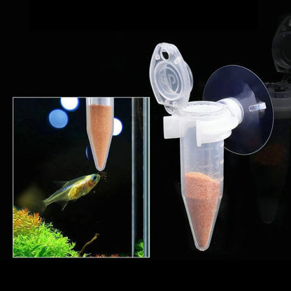 Acrylic Fish Tank Isolation Box 6"x4"x4" - No Assembly - Clear View Breeding Hatchery with Suction Cups & Feeding Kit (Fish Feeder - Pipette Included