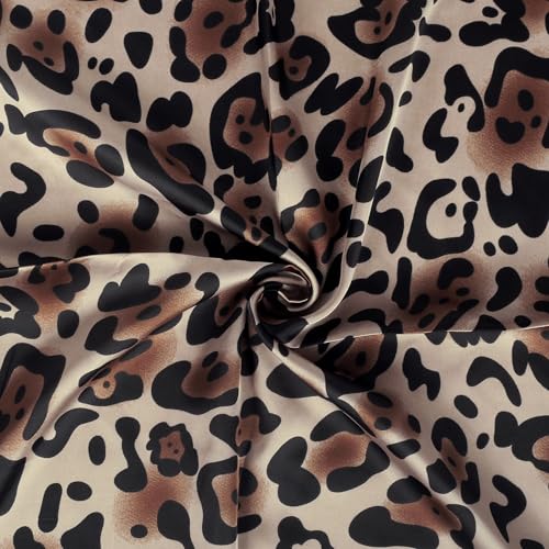 27" Head Scarf Like Satin Silk for Women,Hair Scarves Bandana,Headband Silk Feeling for Hair Wrap - color: Black Panther Pattern