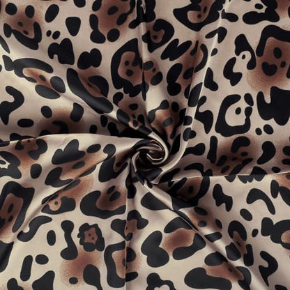 27" Head Scarf Like Satin Silk for Women,Hair Scarves Bandana,Headband Silk Feeling for Hair Wrap - color: Black Panther Pattern