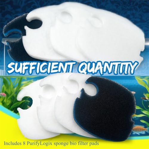 Premium Replacement Sponges for Aquariums Canister Replacement Sponges Filter Pad for Aquariums Canister Universals Air Filter Impregnated Sheet Pad