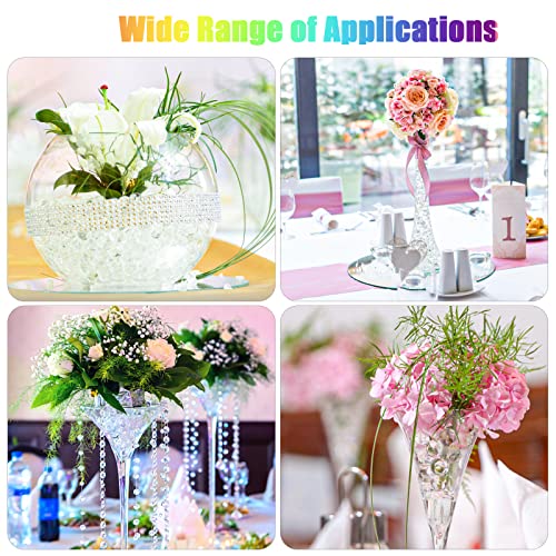 ZTML MS 16,000 Pieces Clear Vase Filler Beads - color: Clear-16000pcs