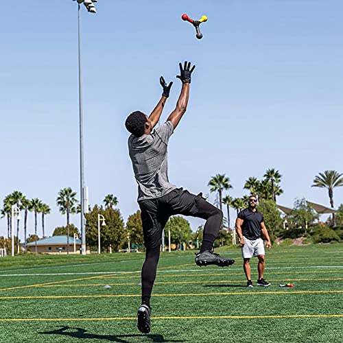 2Pcs Reflex Training Tossing Stick Improving Reaction Speed Trainer Hand-Eye Coordination Baseball for Pre-Game Warm-Ups