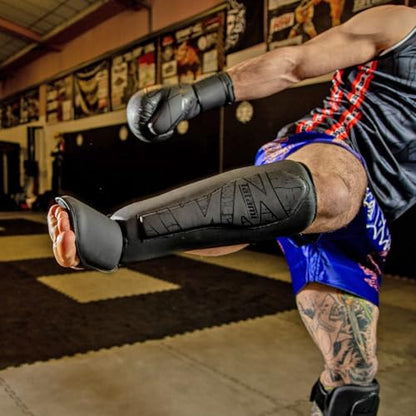 Tatami Fightwear Obsidian MMA Shin Instep Guards - Black