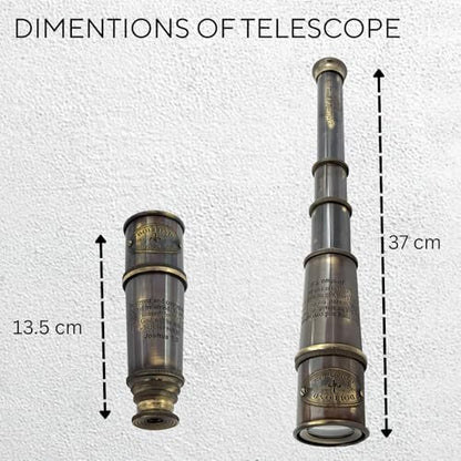 Compass with Stamped Wooden Case - style: Style 4