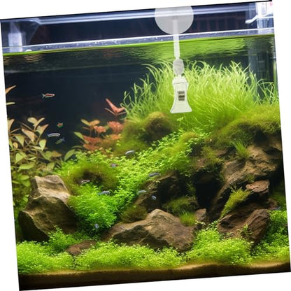 6pcs Reusable Fish Tank Feeding Clamps for Aquarium Accessories Stable Hold for Fish Tanks Versatile Use Home Office and Restaurant