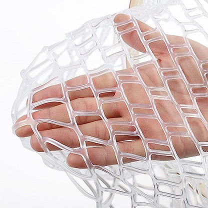 Maxcatch Transparent Rubber Net Replacement for Fly Fishing Trout Mesh Landing Net