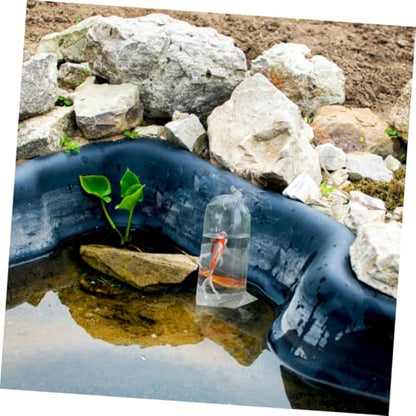 Zerodeko 20pcs Plastic Fish Bags Leak Transporting Pouches for Live Fish and Shrimp for Aquarium Use and Shipping Supplies