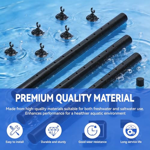 Aquarium FX Spray Bar Kit for Fluval FX2, FX4, FX5, FX6 Canister Filter Aquarium Filter Water Aeration Accessories/Water Dispersion Bar Replacement Parts - Contains 20 Pcs