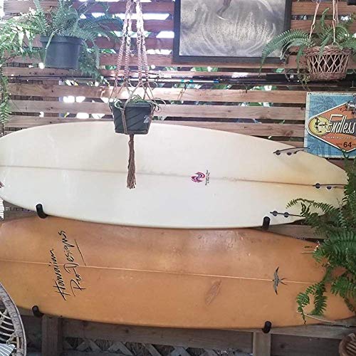 Kayak Storage Rack, Heavy Duty Wall Mount Kayak Hanger for Secure Storage, Garage Hooks for Kayaks, SUP Paddle Boards, Canoes, Surfboards - size: 10.5" x 15", Pack of 6