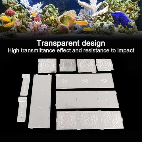 Fish Breeding Box, Transparent Acrylic Fish Isolation Box with Isolation Board, Fish Separator for Aquarium Fish Breeding, Shrimp Clownfish Guppy (30CM*10CM*10CM) - size: 30CM*10CM*10CM