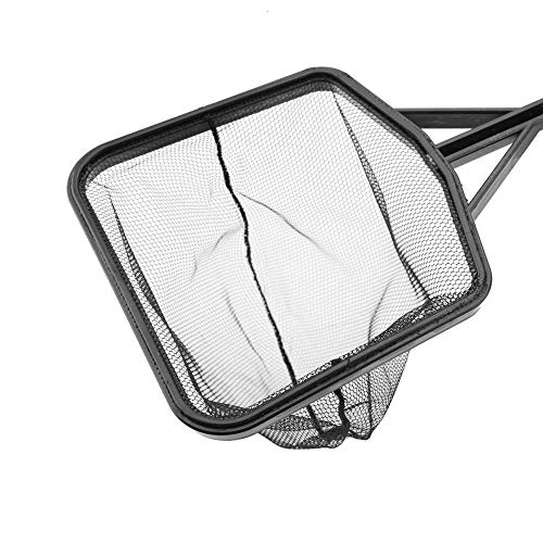Net - Lightweight Nylon Fish Fishing Net with Plastic Handle (S) - color: S