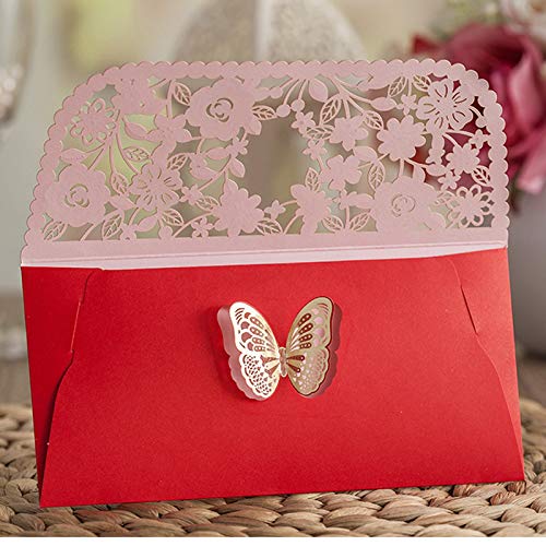 8 PCS Chinese Red Envelopes/Money Pocket/Party Accessory Organizer Envolop for Bussiness Occassion/Invited Card/Wedding/Birthday/New Year Party (8pcs-style 2) - color: 8pcs-style 2