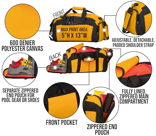 Personalized Boxing Duffle Bag with Name – Durable Gym Bag for Fighters, Custom Training Gear Bag with Shoe Compartment for Gloves & Equipment - color: Pink, style: Boxing