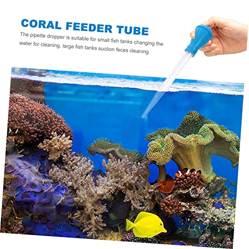 FOMIYES 3pcs Aquarium Cleaning Tool Set Straight Curved Tweezers Serrated Tips Fish Tank Pipette Stainless Steel for Aquascaping