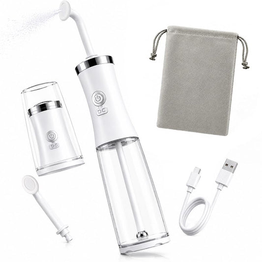 Rechargeable Portable Bidet Sprayer, 4 Pressure Options for Personal Cleaning, Travel Bag Included - Essentials for Postpartum/Perineal/Hemorrhoid Care